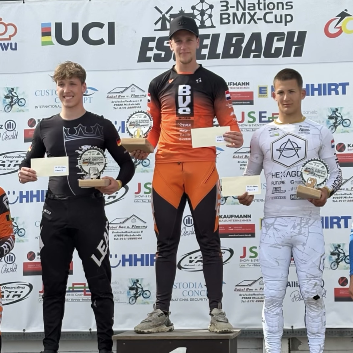 Bart Bakker wint de 3 Nations Cup