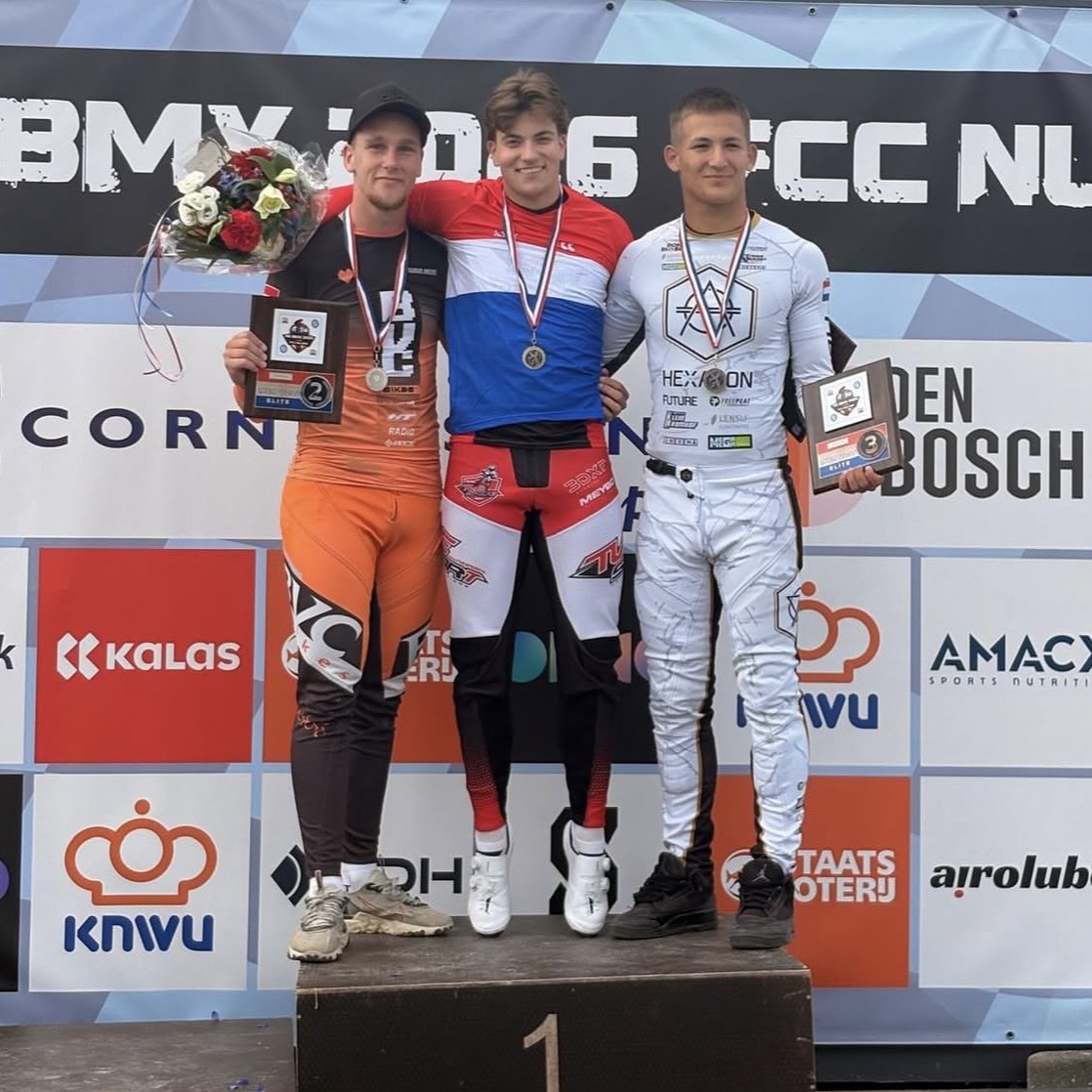 Bart Bakker is vice-kampioen van Nederland