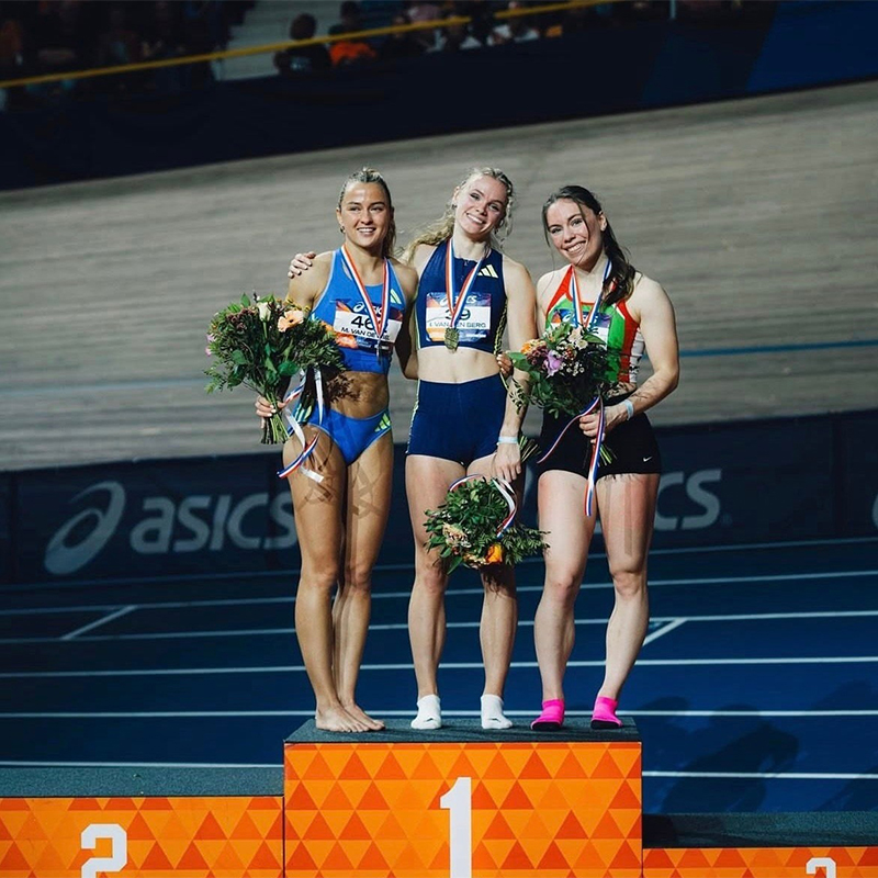 Brons voor Bente Jacobs bij NK Indoor 200m 
