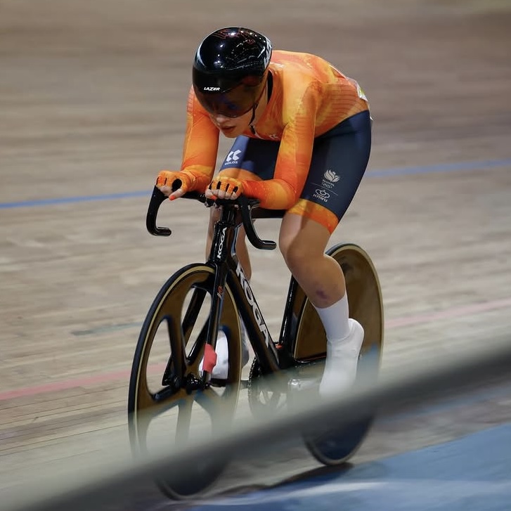 Dubbel podium voor Britt Jeucken op International Belgian Track Meeting