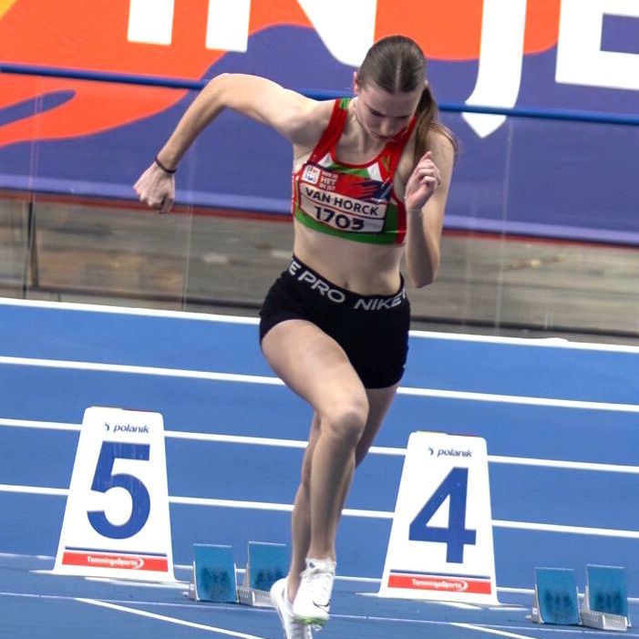 Zilver voor Evi van Horck bij NK Indoor op 60m sprint