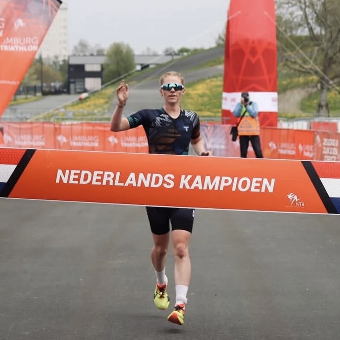 Merel Veltman Nederlands Kampioen duathlon U23