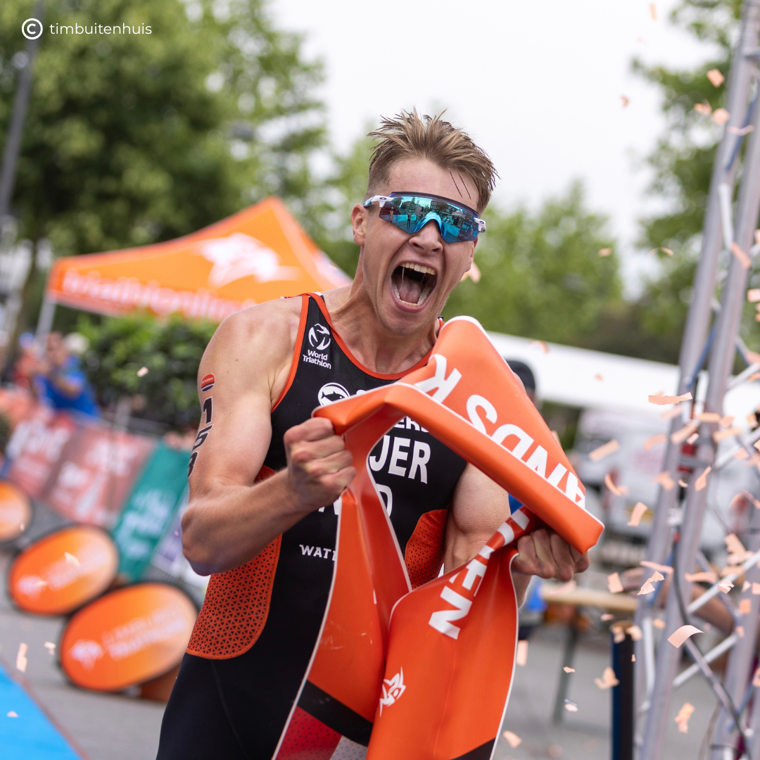 Gjalt Panjer wint het NK Sprint in Stein