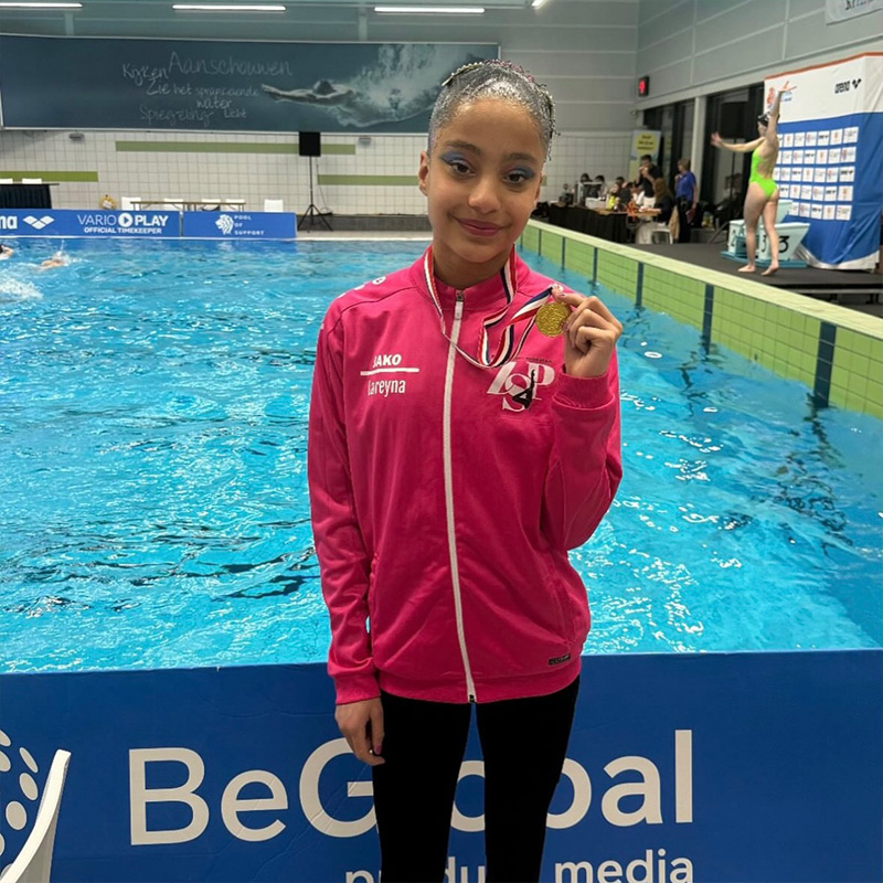 Rosalia Lareyna wint goud op NK junioren