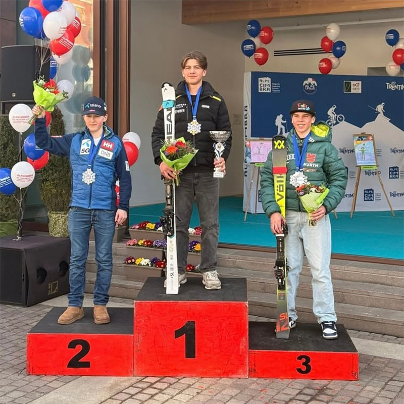 Noah Crommentuijn wint the Giant Slalom of Alpecimbra FIS Children CUP 