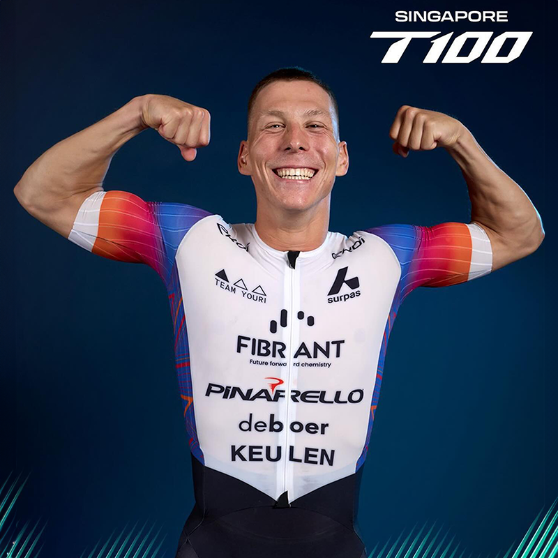 Youri Keulen wint goud PTO T100 Singapore