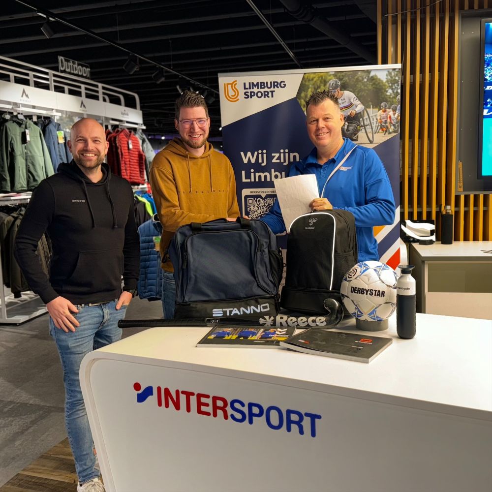 Sporters profiteren van samenwerking tussen Limburg Sport en Intersport en Deventrade